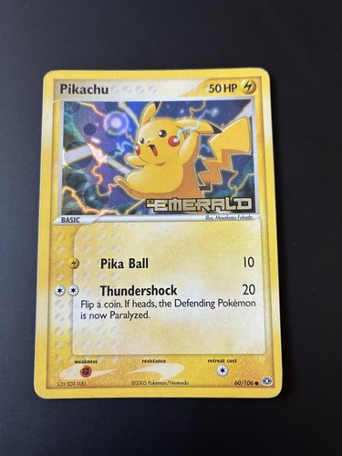 Pikachu 106 emerald - 60/106,