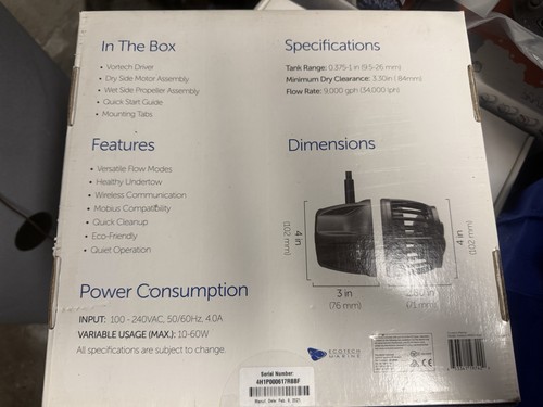 Pompa elica ecotech vortech - pompa,