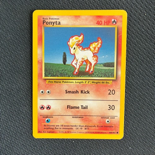 Ponyta 102 comune - ponyta, 60/102