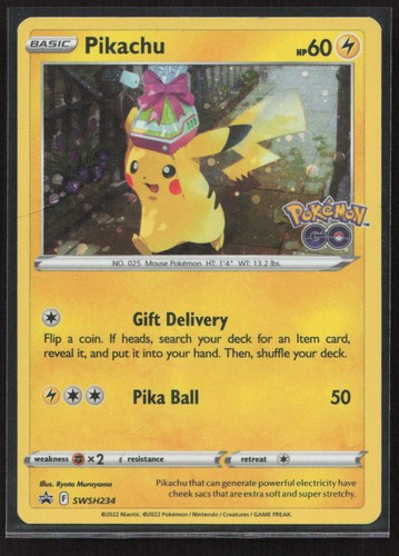 Pikachu holofoil swsh - mp,