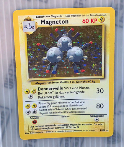 Pokémon tcg magneton - pokémon,