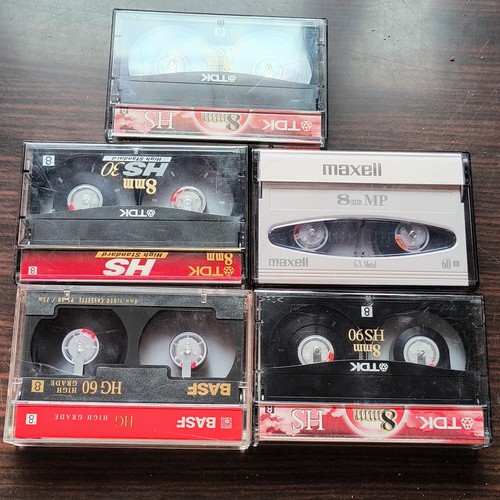 Tdk 8mm basf hg - tdk,