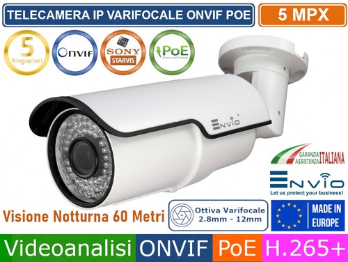 Telecamera 5mp varifocal - ip,