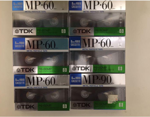Videocassette tdk 60 - mp,