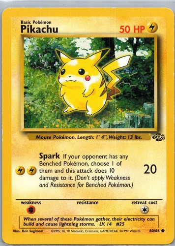Pikachu unlimited common - pikachu,