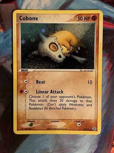Cubone 112 firered - cubone, 60/112