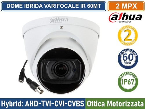 Dahua telecamera dome ibrida - dome,
